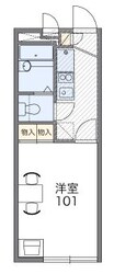 レオパレスメルベーユ湘南Ａの物件間取画像